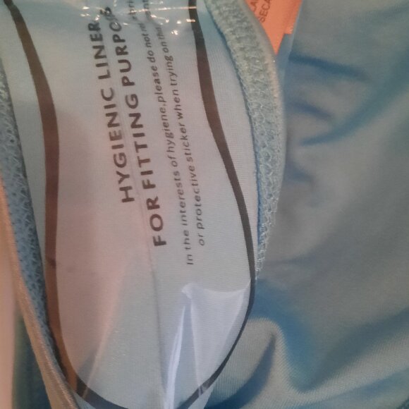 Bozzolo Summer Fever Shimmer Ruched 1 Piece Swimsuit - Blue - Picture 8 of 11